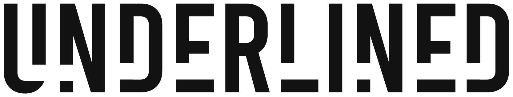 Underlined logo
